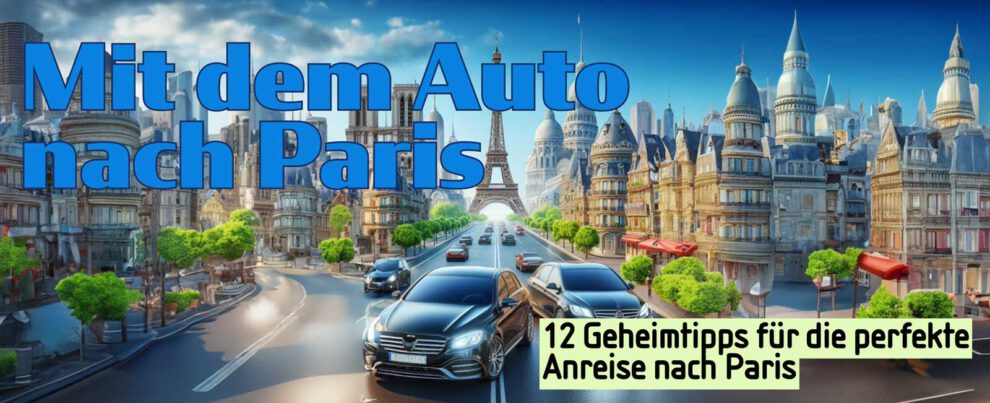 Mit dem Auto nach Paris